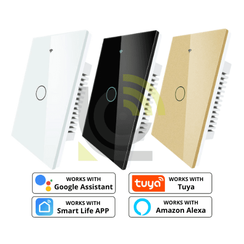 INTERRUPTOR WIFI TOUCH SIMPLE SIN NEUTRO